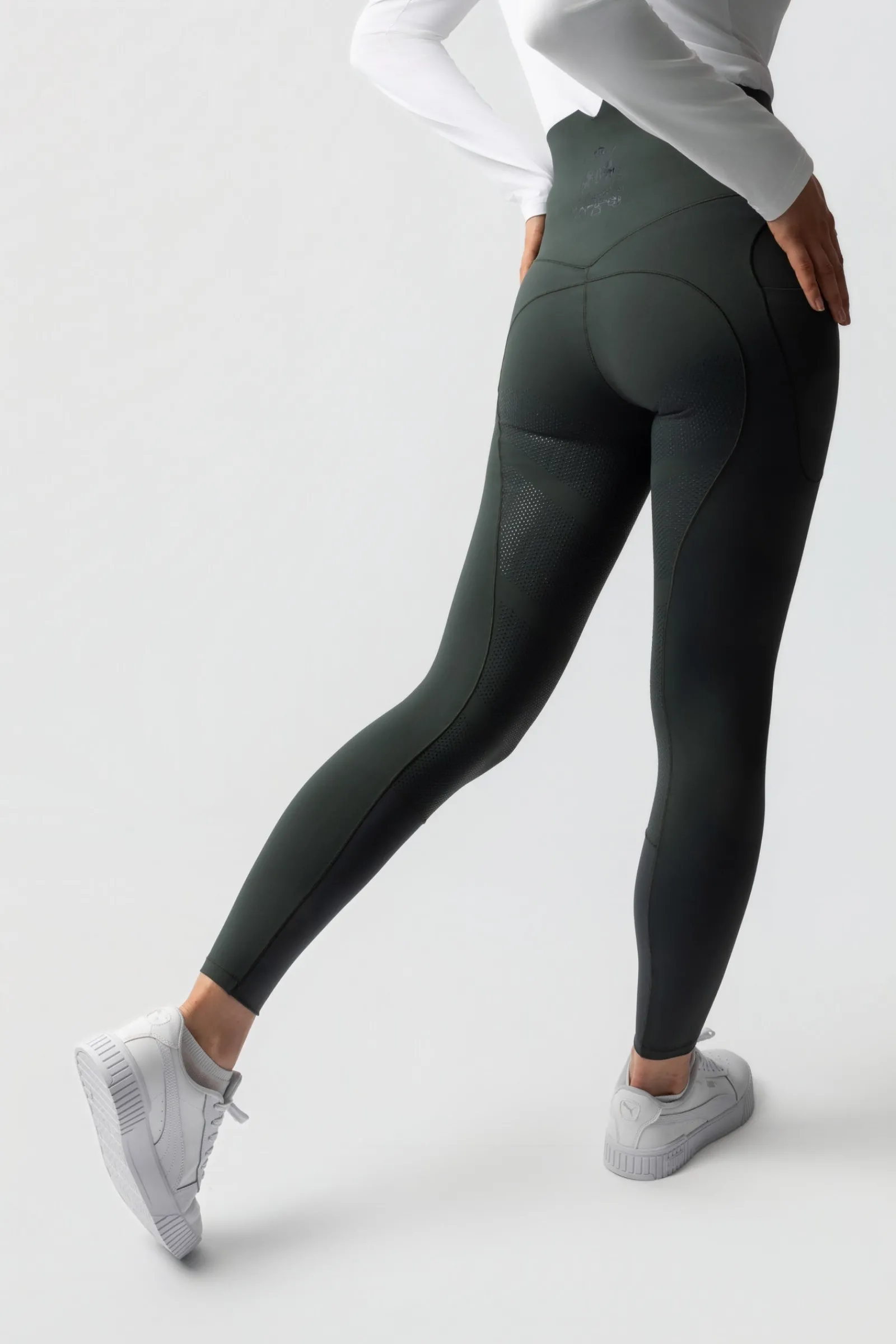 B Vertigo Leonora Damen nahtlose Thermo-Reithosen mit Vollbesatz*Damen Thermoreithosen Und -Reitleggins Für Damen