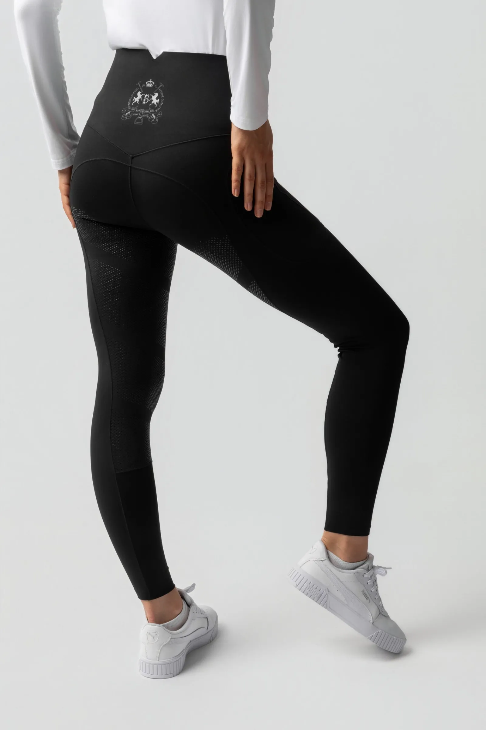 B Vertigo Leonora Damen nahtlose Thermo-Reithosen mit Vollbesatz*Damen Thermoreithosen Und -Reitleggins Für Damen