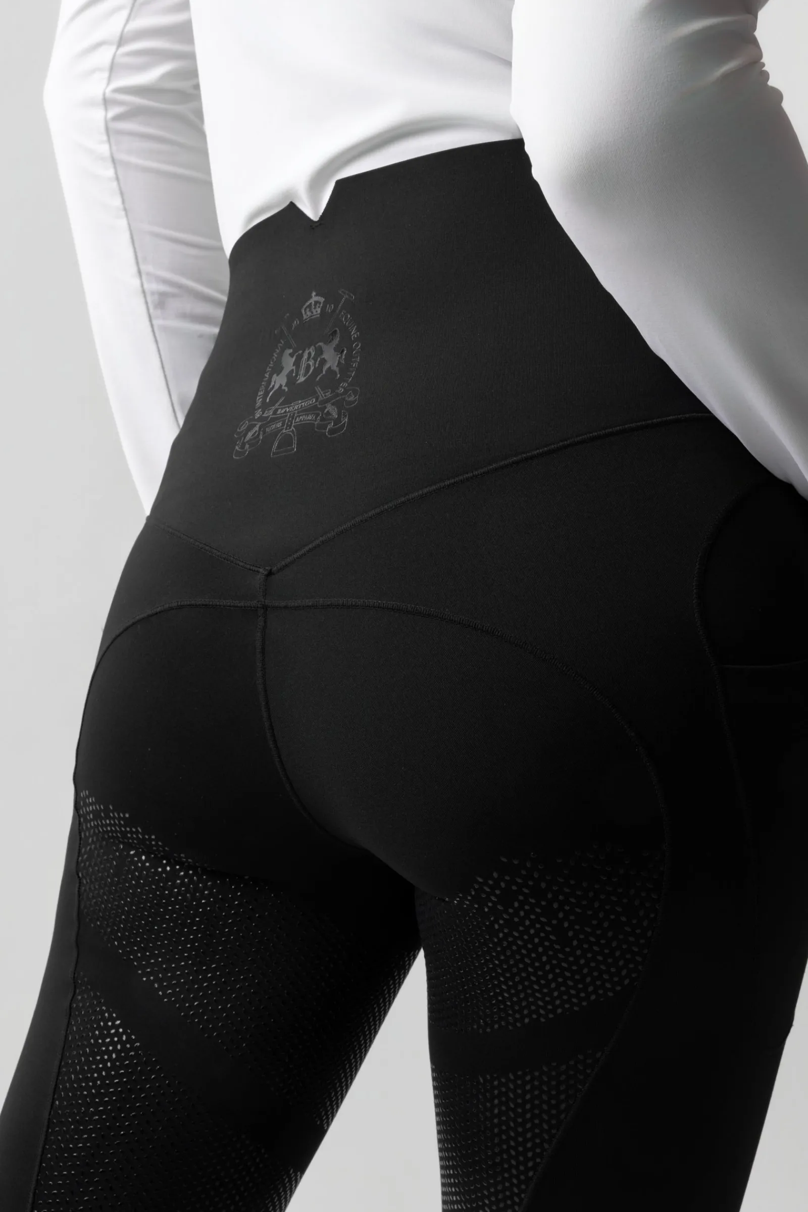 B Vertigo Leonora Damen nahtlose Thermo-Reithosen mit Vollbesatz*Damen Thermoreithosen Und -Reitleggins Für Damen