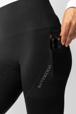 B Vertigo Leonora Damen nahtlose Thermo-Reithosen mit Vollbesatz*Damen Thermoreithosen Und -Reitleggins Für Damen