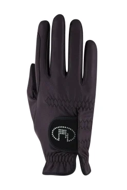 Roeckl Lisboa Reithandschuhe für Damen Roeck Grip mit Swarovski Kristallen* Ganzjahreshandschuhe