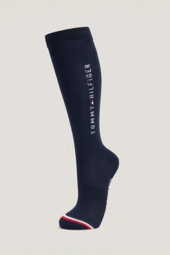 Tommy Hilfiger Equestrian Lisbon Winter Reitsocken mit Strass* Kniestrümpfe & Reitsocken