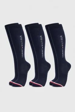 Tommy Hilfiger Equestrian Lisbon Winter Reitsocken mit Strass* Kniestrümpfe & Reitsocken