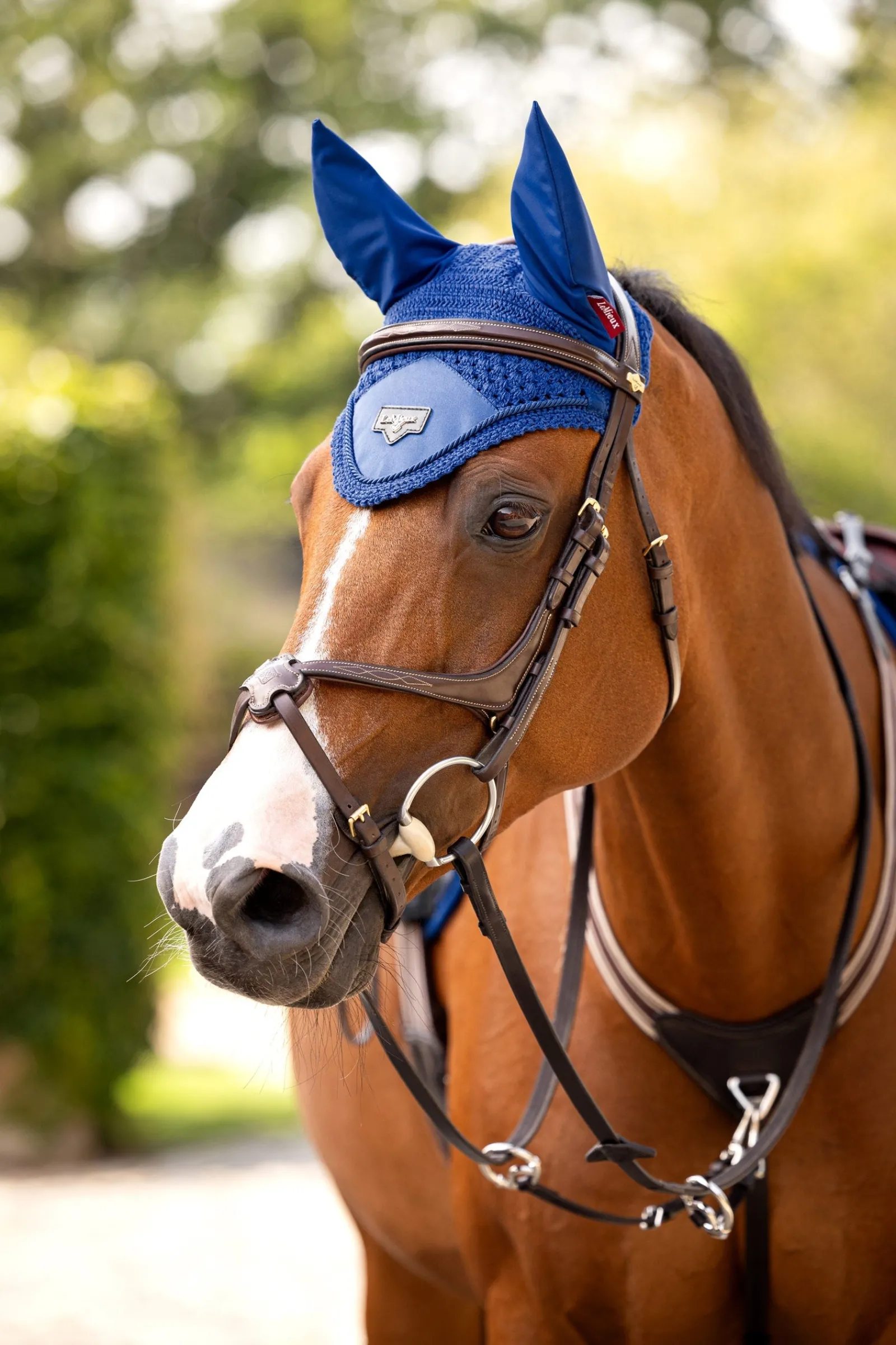 LeMieux Loire Satin Fliegenhaube* Ohrenhauben|Ohrenhauben