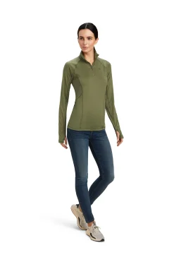 Ariat Lowell 2.0 Damen 1/4 Zip Longsleeve Shirt*Damen Shirts & Polos Für Damen