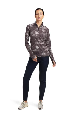 Ariat Lowell 2.0 Damen 1/4 Zip Longsleeve Shirt*Damen Shirts & Polos Für Damen