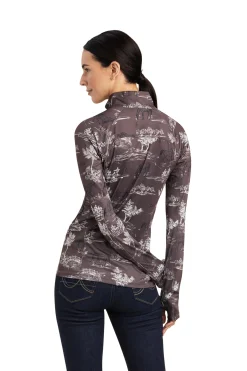 Ariat Lowell 2.0 Damen 1/4 Zip Longsleeve Shirt*Damen Shirts & Polos Für Damen