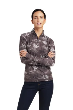 Ariat Lowell 2.0 Damen 1/4 Zip Longsleeve Shirt*Damen Shirts & Polos Für Damen