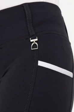 Horze Lucinda Kinder Reitleggings mit Silikonvollbesatz und hohem Bund*Kinder Reitleggings Für Kinder