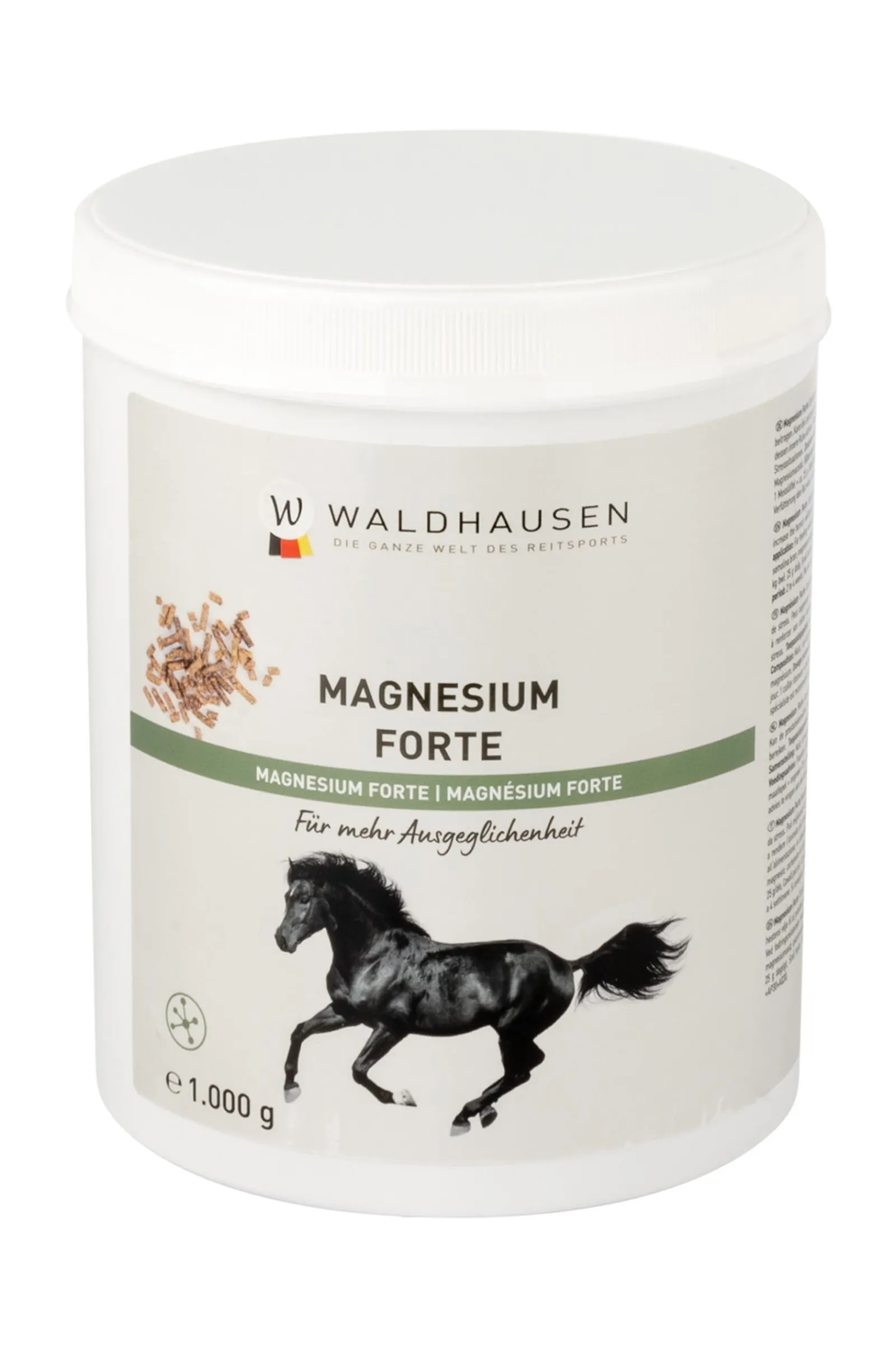 Waldhausen Magnesium forte - Für mehr Ausgeglichenheit, 1kg* Ergänzungsfuttermittel Für Pferde