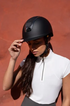 B Vertigo Majoris Mips Helm mit Strass-Steinen* Reithelme