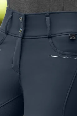 ELT Mathilda Glam Damen High-Waist Reithose*Damen Reithose Für Damen Mit Vollbesatz