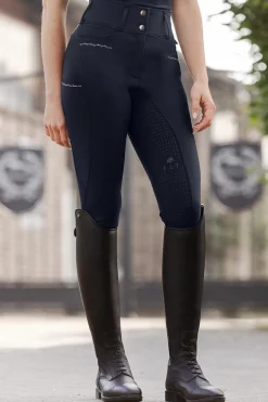 ELT Mathilda Glam Damen High-Waist Reithose*Damen Reithose Für Damen Mit Vollbesatz
