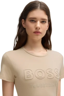Boss Maya Damen-T-Shirt mit Stickerei*Damen Shirts & Polos Für Damen
