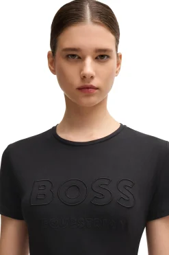 Boss Maya Damen-T-Shirt mit Stickerei*Damen Shirts & Polos Für Damen