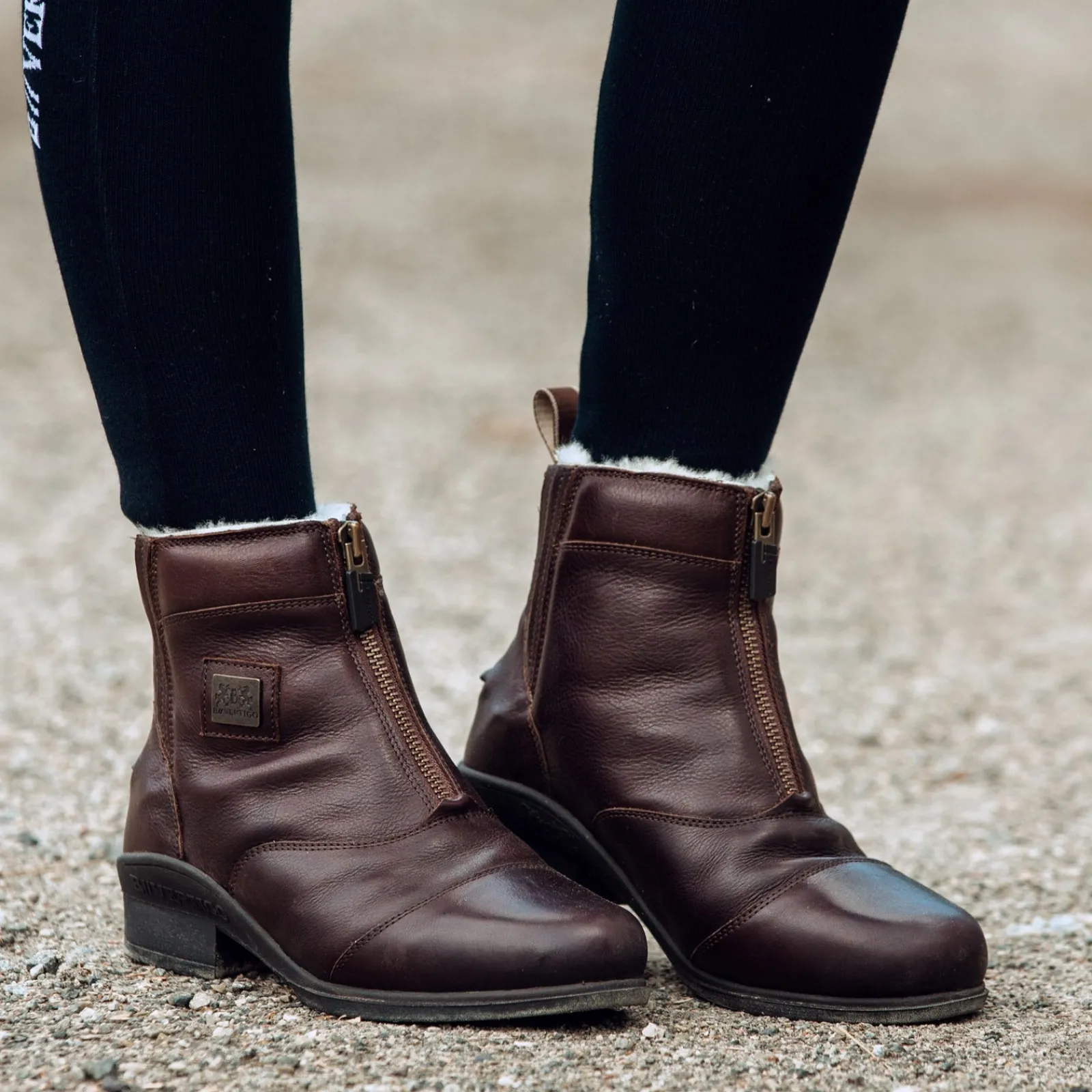 B Vertigo Mercury Damen Winter Reitstiefeletten mit Lammfellfutter* Reitstiefeletten
