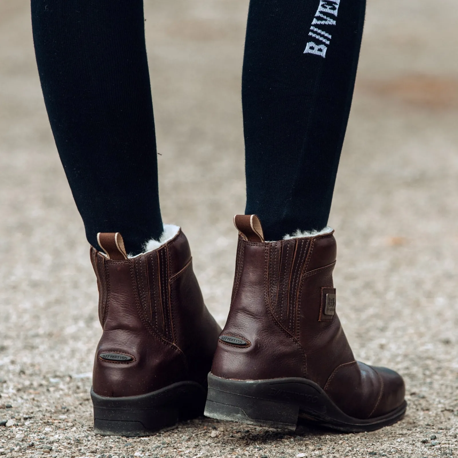 B Vertigo Mercury Damen Winter Reitstiefeletten mit Lammfellfutter* Reitstiefeletten