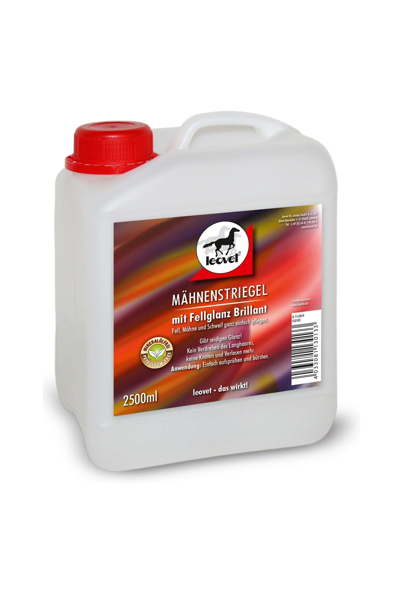 Leovet Mähnenstriegel 2500 ml* Haar- & Mähnen- & Schweifpflege