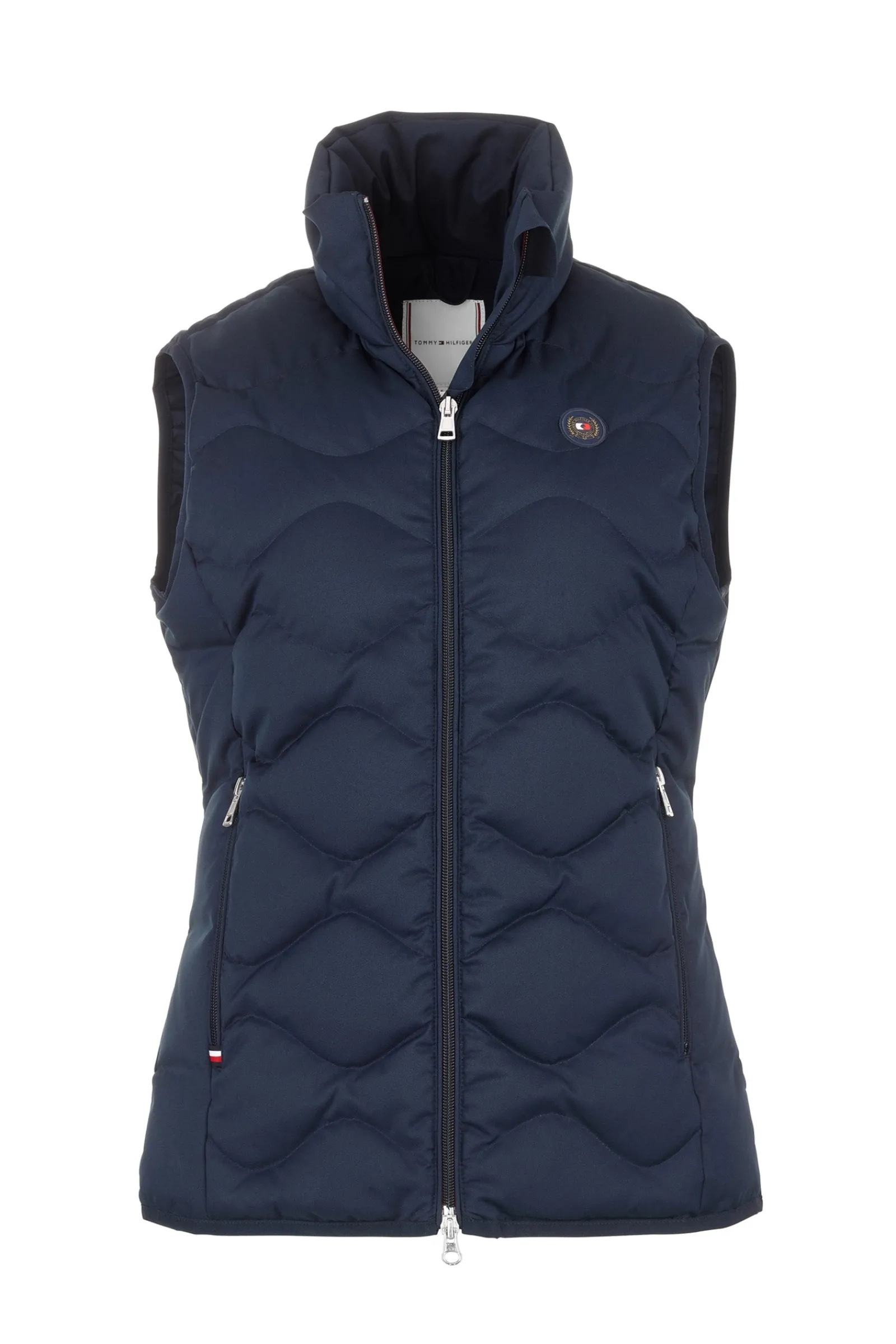 Tommy Hilfiger Equestrian Mid-Weight Re-Down Damenweste*Damen Mäntel & Jacken Für Damen