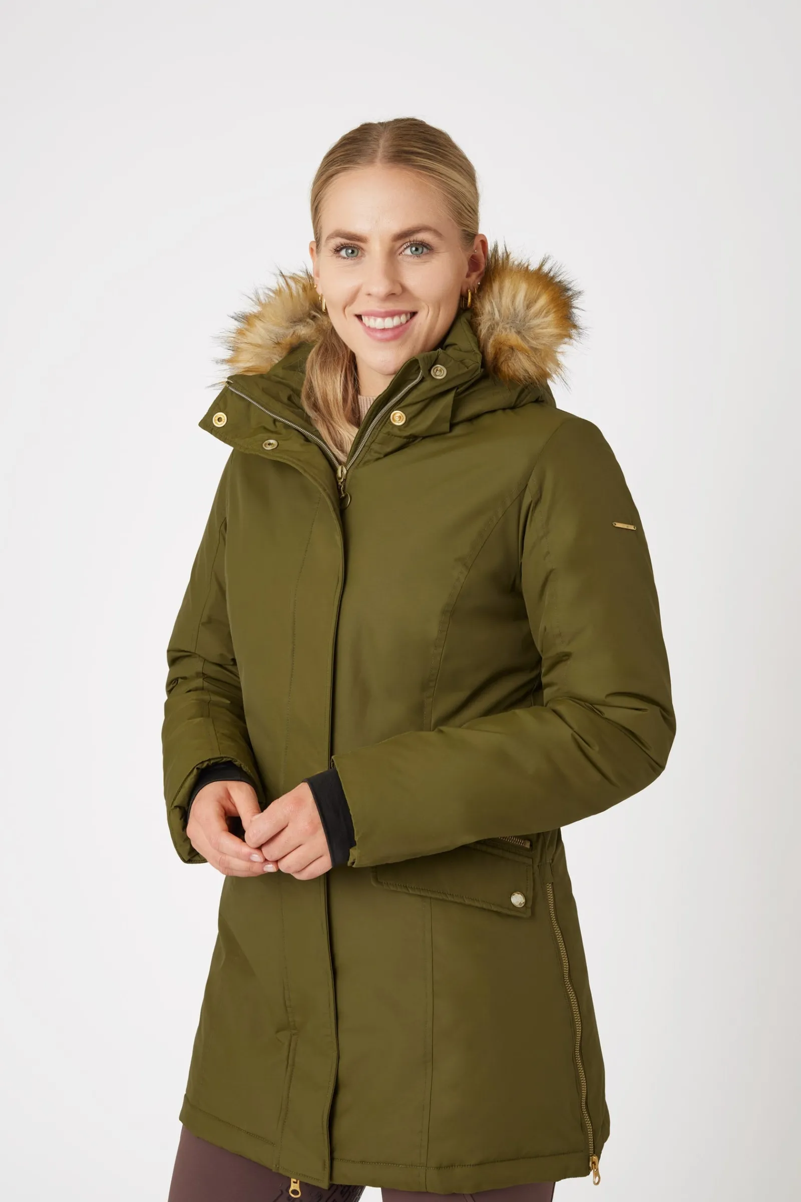 Horze Mikaela Damen Parka*Damen Mäntel & Jacken Für Damen
