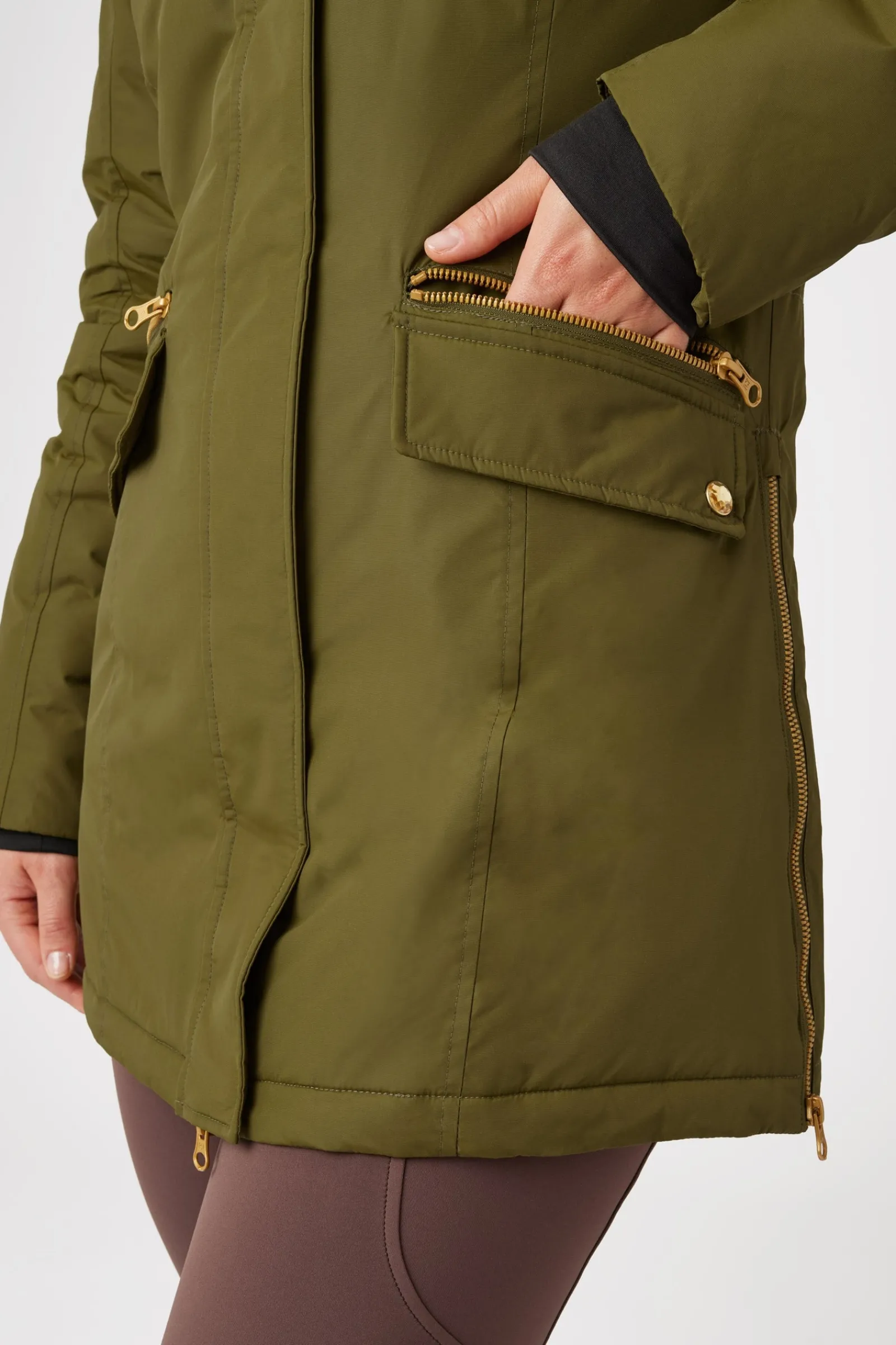 Horze Mikaela Damen Parka*Damen Mäntel & Jacken Für Damen