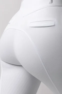 Horze Mira Damen Reithose mit Vollbesatz und hohem Bund*Damen Reithose Für Damen Mit Vollbesatz