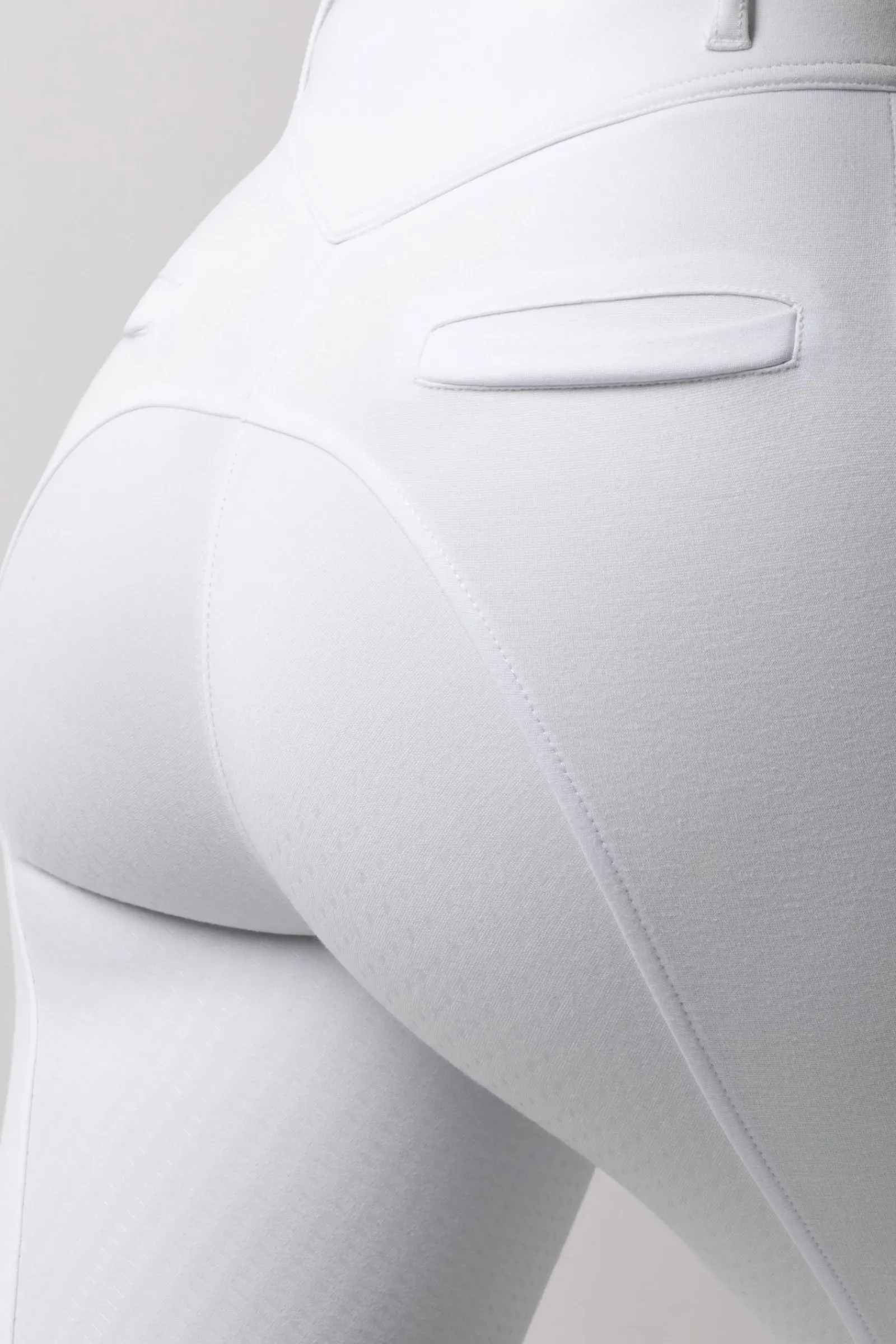 Horze Mira Damen Reithose mit Vollbesatz und hohem Bund*Damen Reithose Für Damen Mit Vollbesatz