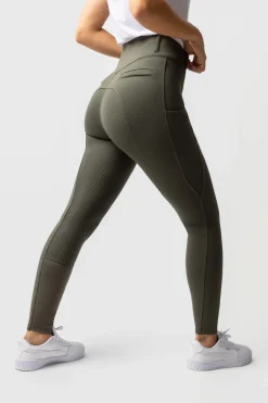 Horze Mira Damen Reithose mit Vollbesatz und hohem Bund*Damen Reithose Für Damen Mit Vollbesatz