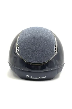 Samshield Miss Shield Glossy mit Crystal-Stoff 2.0* Reithelme