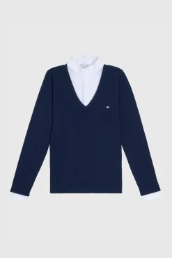 Tommy Hilfiger Equestrian Montana Damen 2-in-1 Turniershirt*Damen Shirts & Polos Für Damen