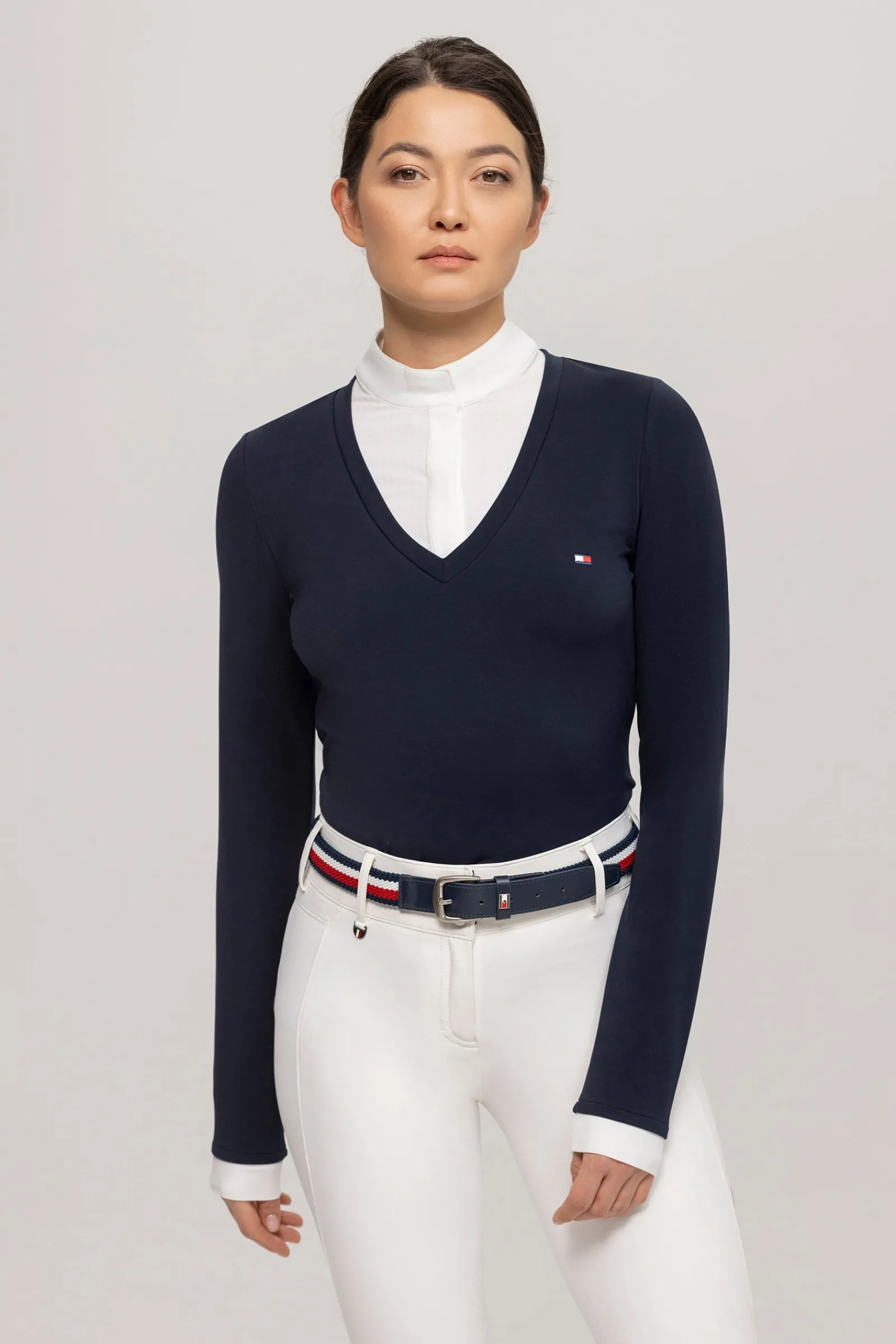 Tommy Hilfiger Equestrian Montana Damen 2-in-1 Turniershirt*Damen Shirts & Polos Für Damen