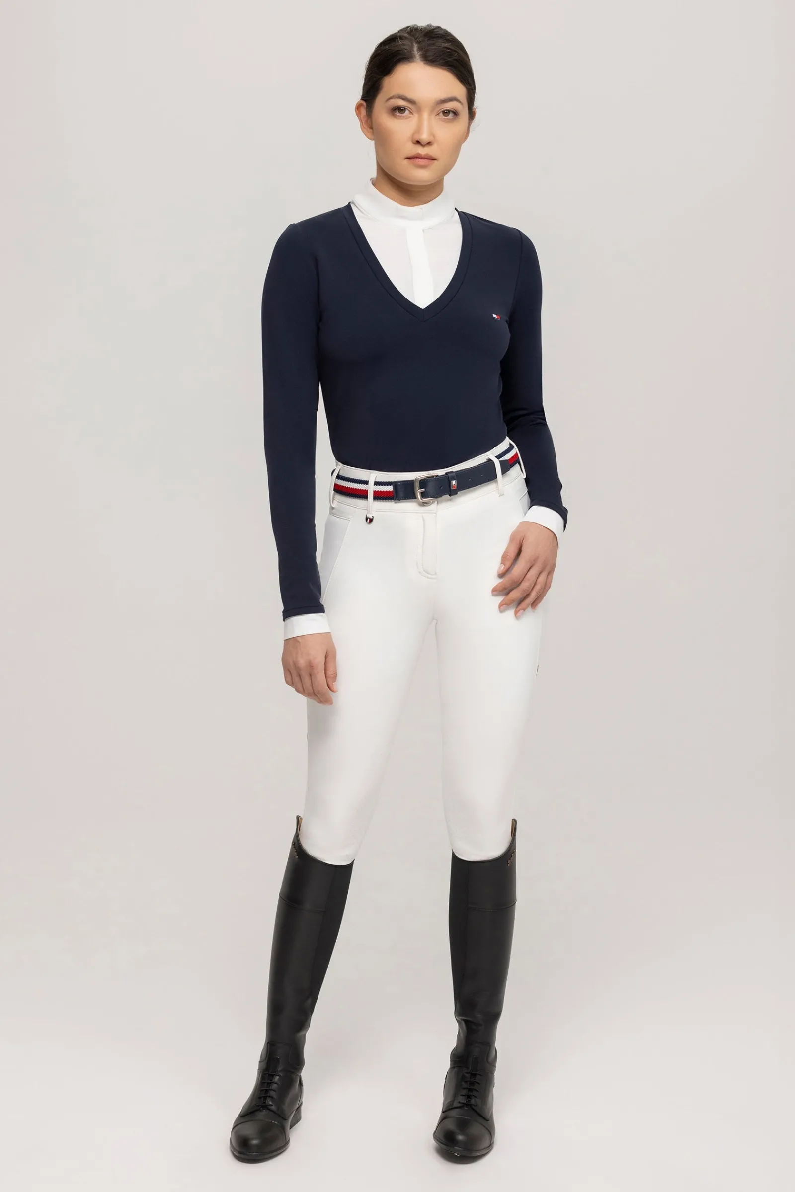 Tommy Hilfiger Equestrian Montana Damen 2-in-1 Turniershirt*Damen Shirts & Polos Für Damen