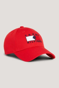 Tommy Hilfiger Equestrian Montreal Wasserabweisende Flaggenlogo-Kappe* Caps & Mützen