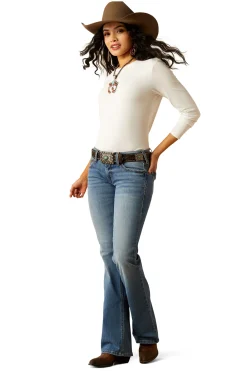 Ariat MR Allison Boot Cut Jeans*Damen Reithose Für Damen Mit Vollbesatz