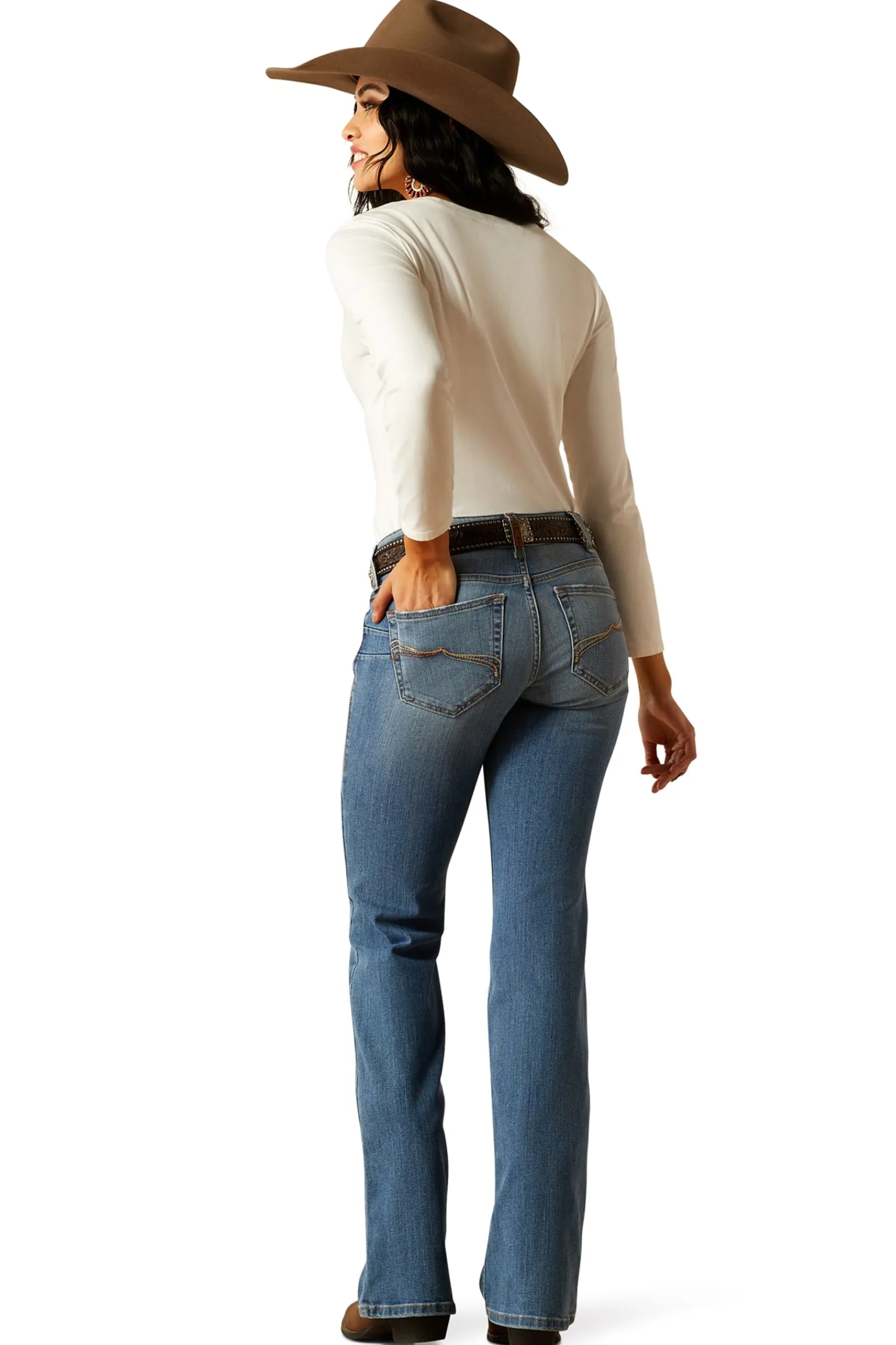 Ariat MR Allison Boot Cut Jeans*Damen Reithose Für Damen Mit Vollbesatz