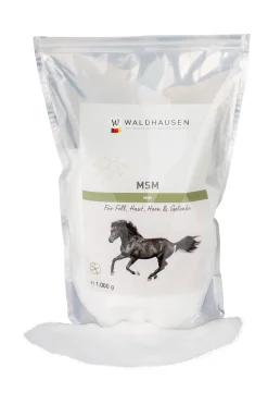 Waldhausen MSM - für Fell, Haut, Hufe und Gelenke, 1kg* Ergänzungsfuttermittel Für Pferde