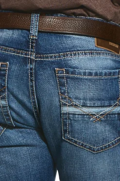 Ariat Nassau M7 Rocker Herrenjeans mit geradem Bein*Herren Reithosen Für Herren