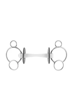 Sprenger Nathe 3-Ring Gebiss 20mm mit flexibler Stange (70mm Ring)* 3-Ring-Gebisse