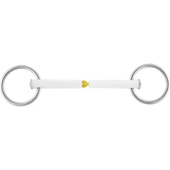 Sprenger Nathe Unterlegtrense 15mm einfach gebrochen (55mm Ring)* Unterlegtrensen-Gebisse
