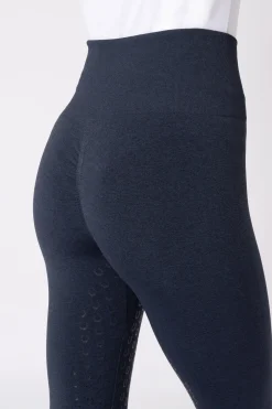 Horze Nessa Nahtlose Vollbesatz Scrunch Reitleggings*Damen Reitleggings Für Damen