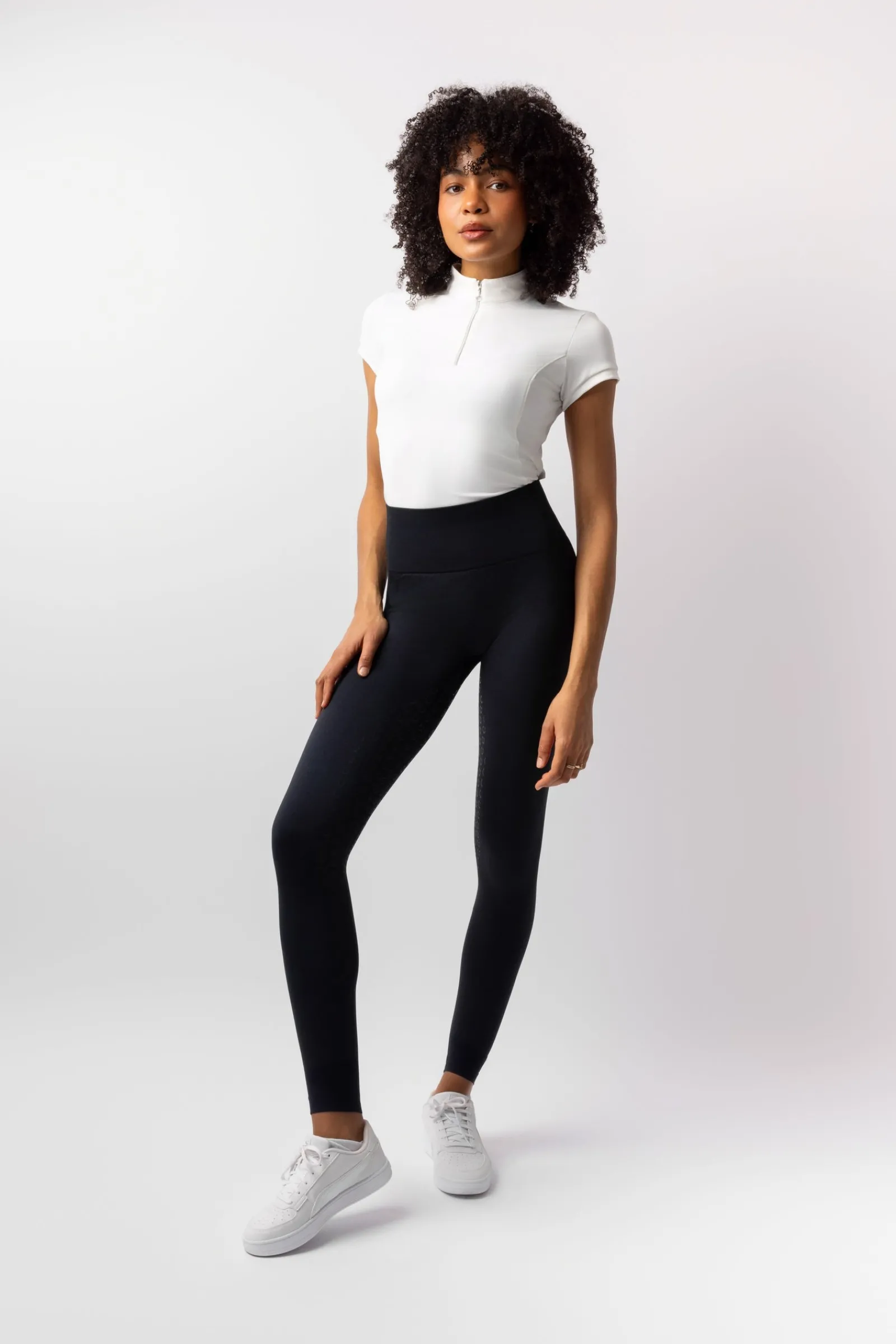 Horze Nessa Nahtlose Vollbesatz Scrunch Reitleggings*Damen Reitleggings Für Damen