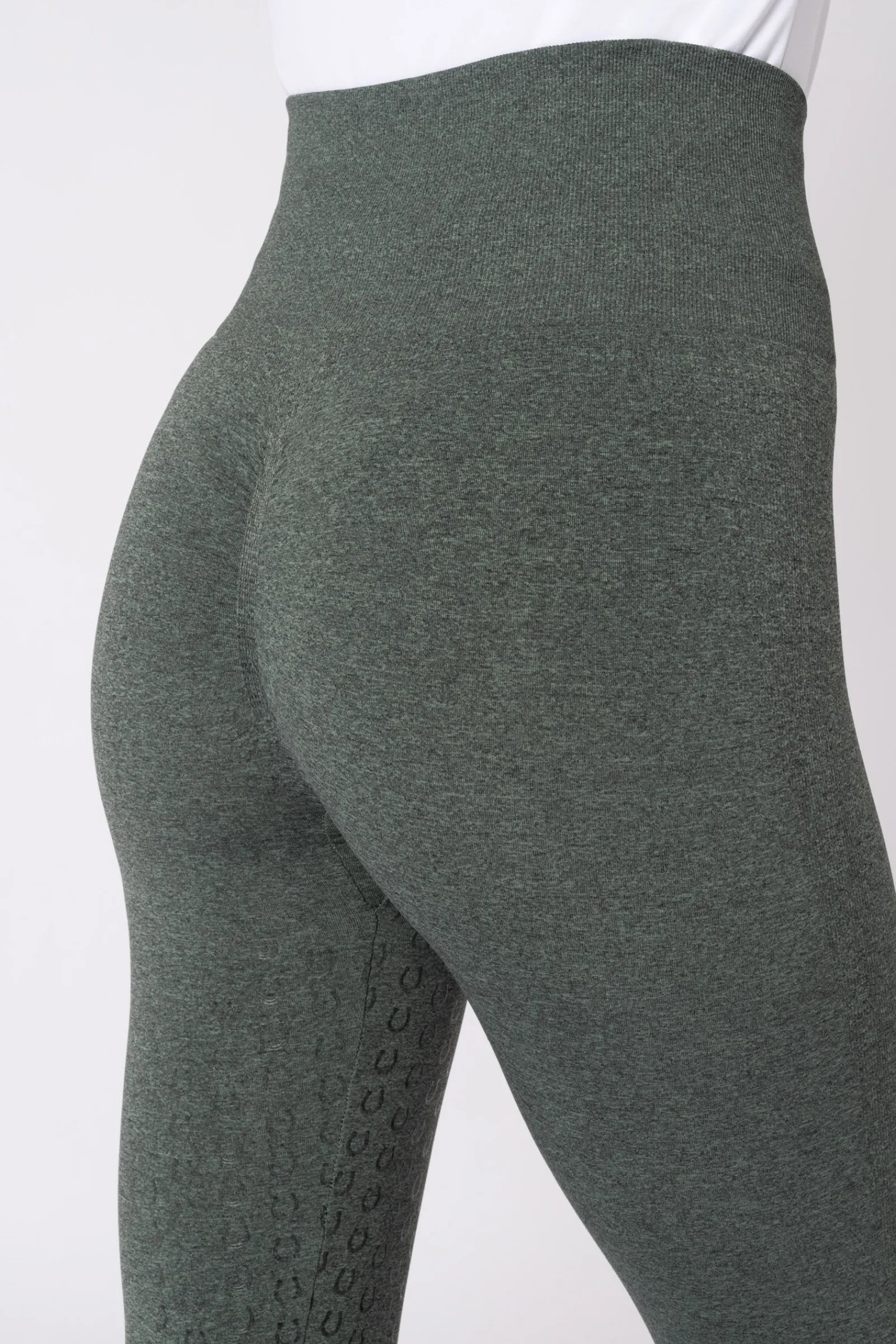 Horze Nessa Nahtlose Vollbesatz Scrunch Reitleggings*Damen Reitleggings Für Damen