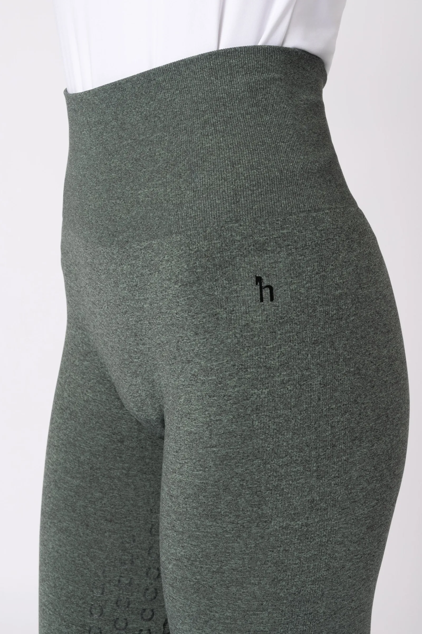 Horze Nessa Nahtlose Vollbesatz Scrunch Reitleggings*Damen Reitleggings Für Damen
