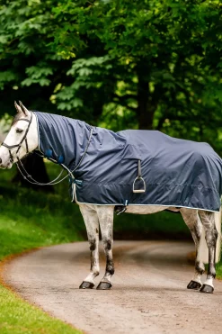 Horseware Newmarket Regendecke Mack mit Fleecefutter* Leichte Weidedecken
