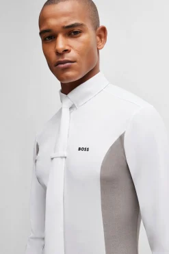 Boss Norman Side Panel Turniershirt*Herren Turnierbekleidung Für Herren