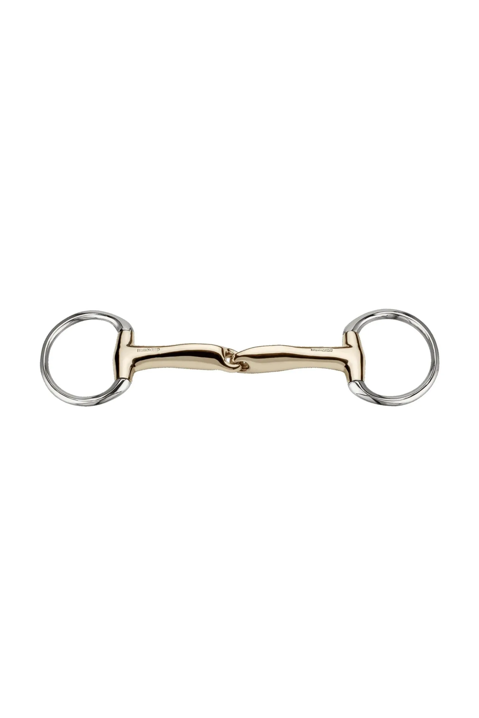 Sprenger Novocontact Olivenkopfgebiss 14 mm einfach gebrochen Sensogan mit D-förmigen Ringen* Olivenkopf-Gebisse