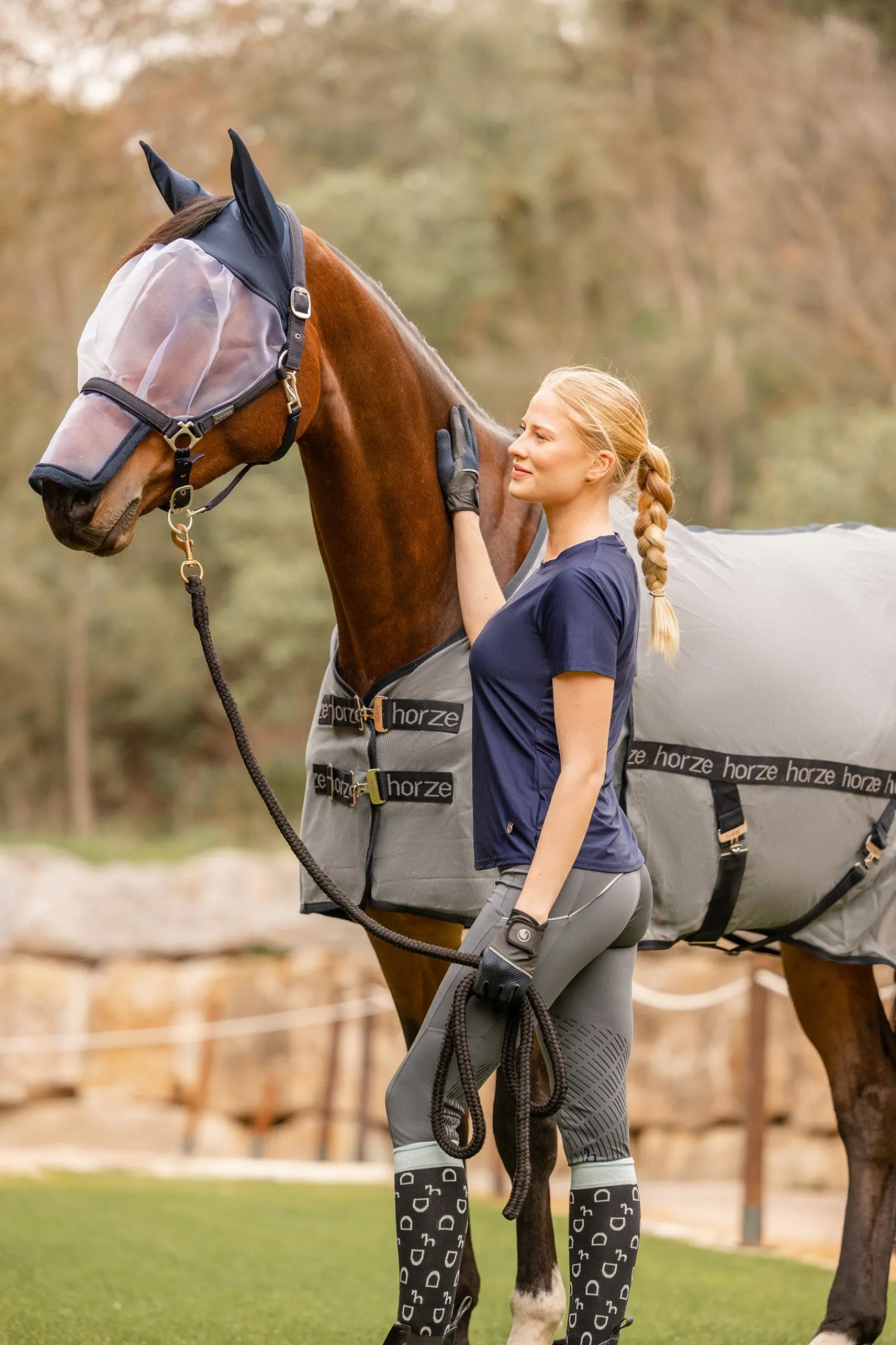 Horze Paso Fino Fliegendecke mit UV Schutz* Fliegendecken