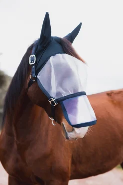 Horze Paso Fino Halfter mit Fliegenmaske* Fliegenmasken & Fliegenfransen