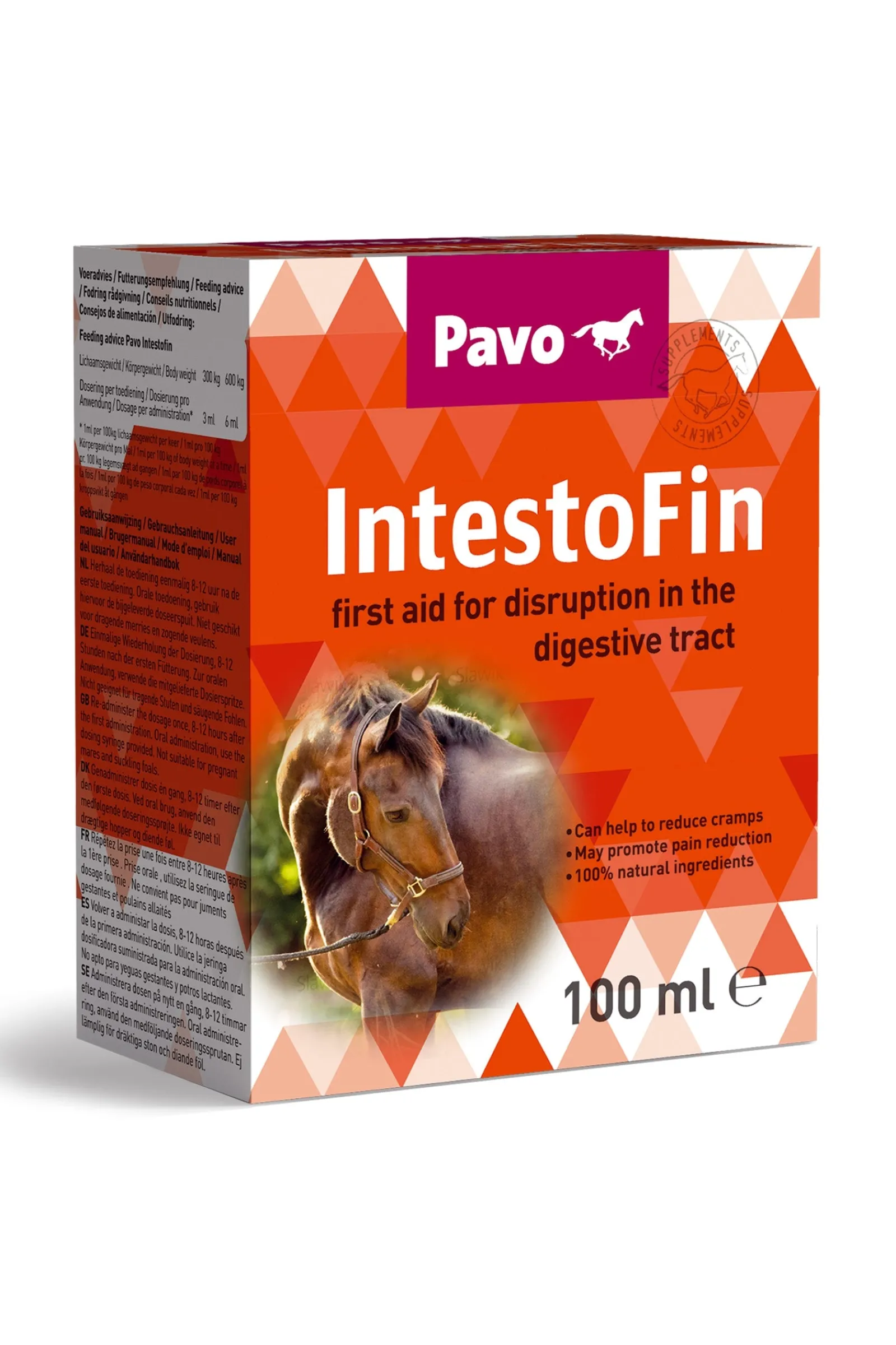 pavo IntestoFin, 100ml* Ergänzungsfuttermittel Für Pferde