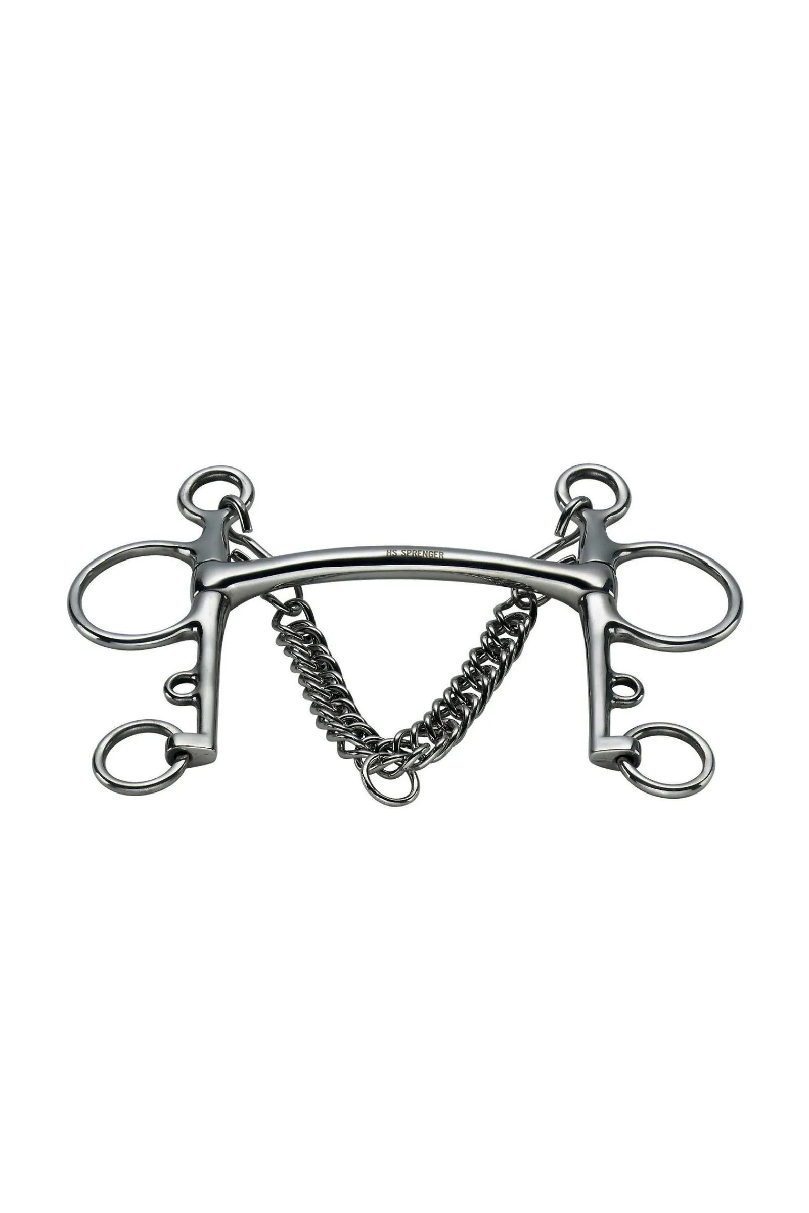 Sprenger Pelham, Stangengebiss, gebogen, Edelstahl* Pelham-Gebisse